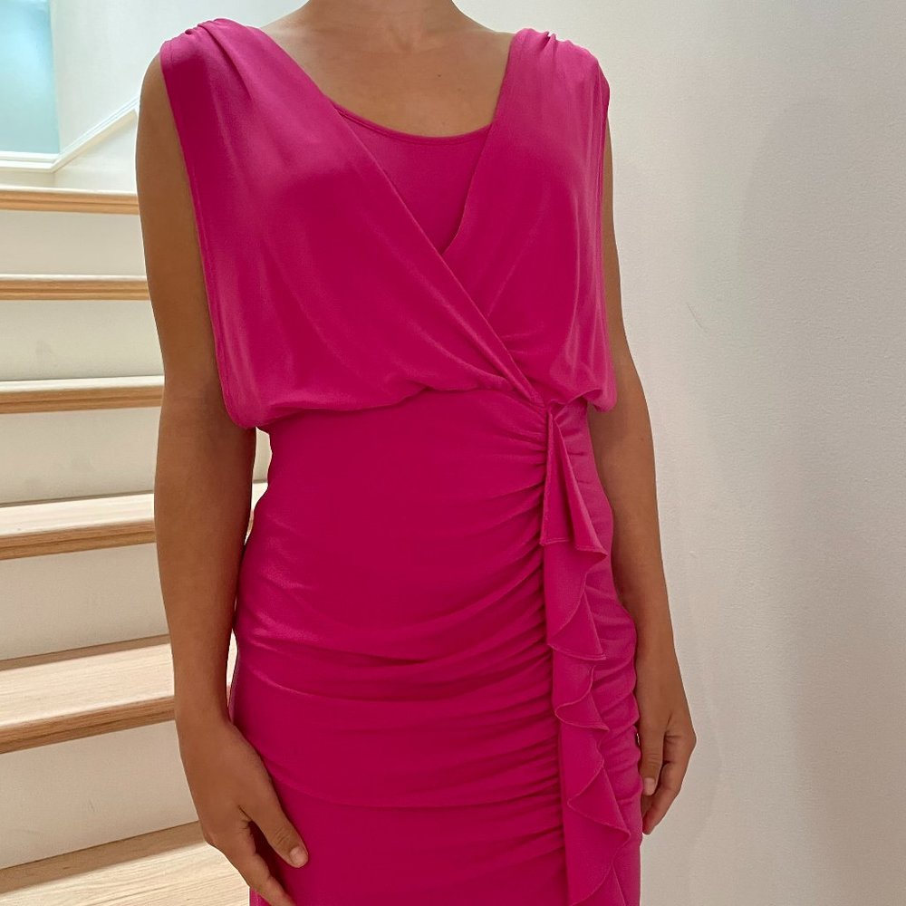 Hot Pink Cocktail Dress